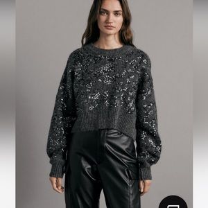Rag & bone new sequins sweater.